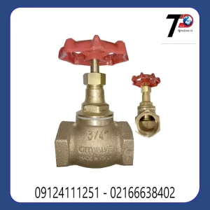 شیر فلکه سوزنی | قیمت شیر فلکه سوزنی برنجی 02166638402