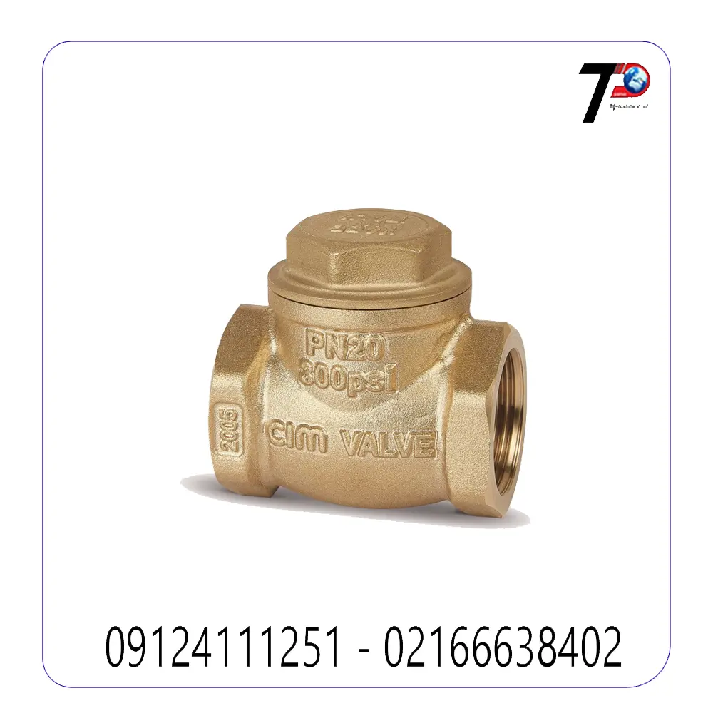 شیر یکطرفه دریچه ای سیم ایتالیا CIM 80 PN16