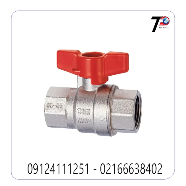 شیر گازی دسته کلیدی 316 NPT سیم ایتالیا